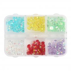 BOX STRASS COLORS